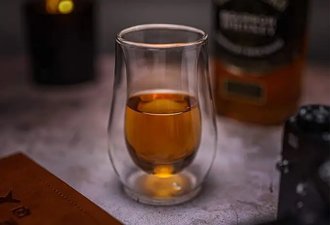 Double Walled Whiskey Tasting Glass