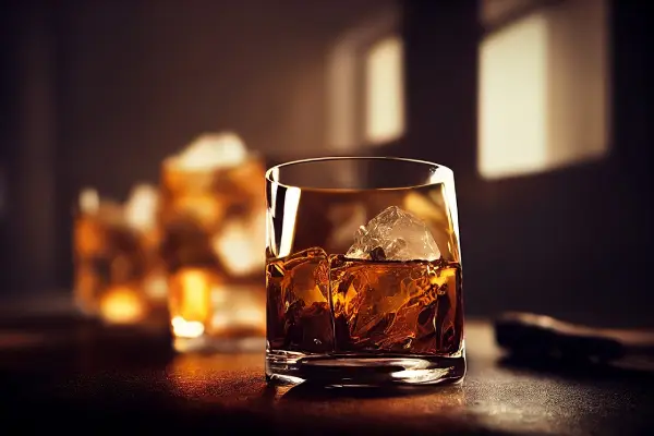 Whiskey rock glass